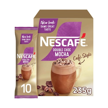 Nescafe Gold Double Chocolate Mocha Coffee Mix 23.5gx10 Pieces