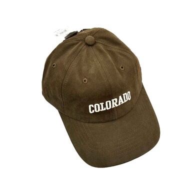 قبعة مطرزة من مجموعة لا كوليكشن SP-C02، لون بني داكن