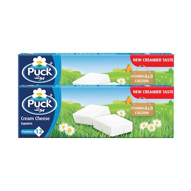 Puck Cream Cheese Square 216gx2 Pieces