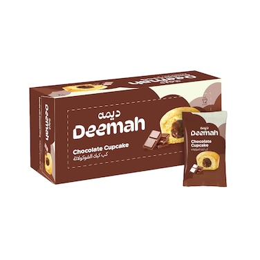 Deemah Cup Cakes Chocolate Flavour 27gx16 Pieces