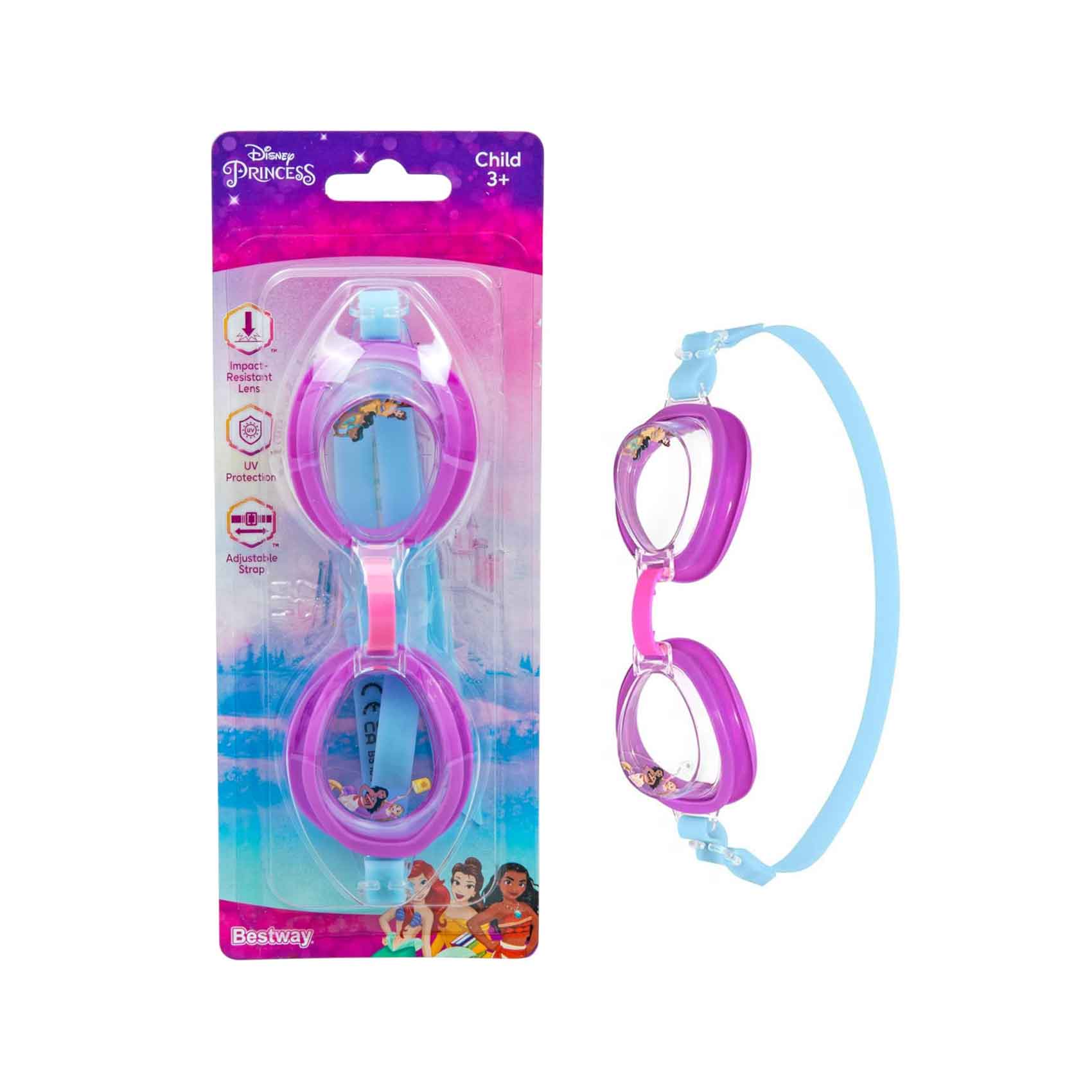 Bestway Disney Princess Goggles For Children 3+ Assorted