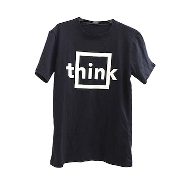 Men's Round Neck T-shirt Printed Assorted