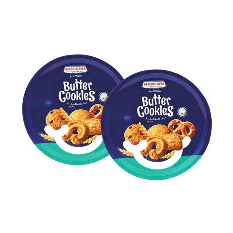 American Quality Butter Cookies Assorted 454gx2 Pieces
