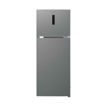 Candy Double Door Refrigerator 630L No Frost with LED Light Silver