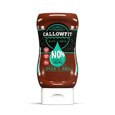 Callowfit Eat Better Smoky BBQ Sauce With Sweetener 300ml