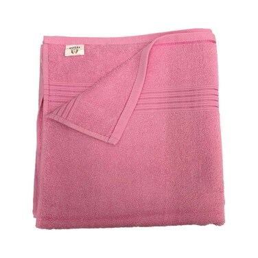 منشفة حمام ملكي اللون 16 وردي فاتح 27 × 54 بوصة