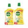 ديتول منظف الأرضيات المضاد للبكتيريا برائحة الليمون، 900 مل × 2