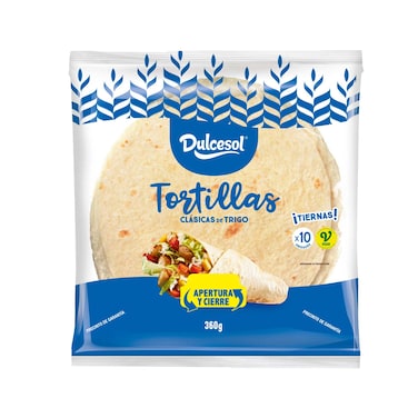 Dulcesol Classic Wrap Tortillas 360g
