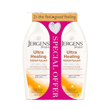 Jergens Ultra Healing Lotion 400mlx2 Pieces