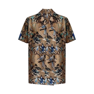 Men Printed Casual Shirt Mlk-Ch40