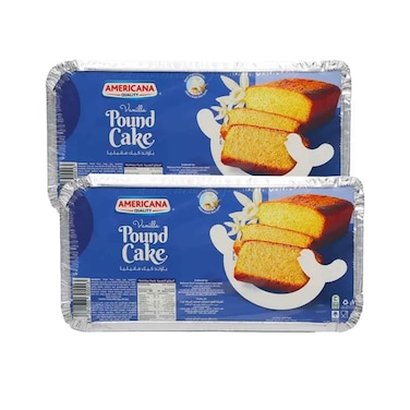 Ameicana Cake Pound Cake Assorted 300gx2pieces