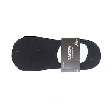 MENS INVISIBLE SOCKS X2 BLK