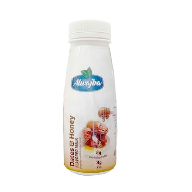Alwajba Date &amp; Honey Flavored Milk Drink 200ml