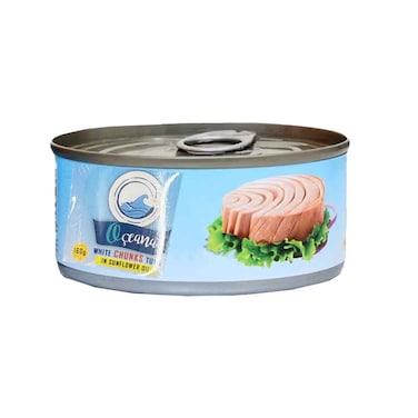 Oceana White Tuna Chunks In Sunflower Oil 160g