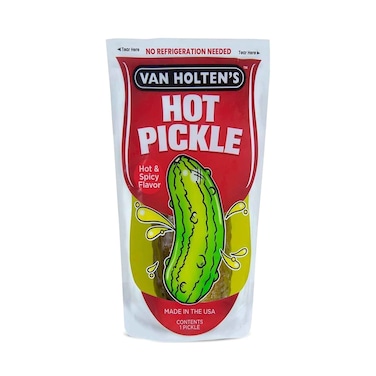 Van Holten's Hot Pickle Hot &amp; Spicy Flavor Pickle