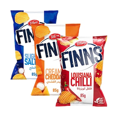 Tiffany Finns Chips Assorted 85gx3 Pieces