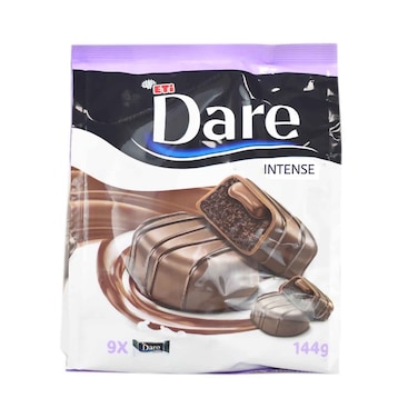 Eti Adicto Intense Chocolate Covered &amp; Cream Filled Cake 144g