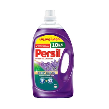 Persil Lavender Gel Laundry Detergent Liquid With Deep Clean Plus Technology 4.8l