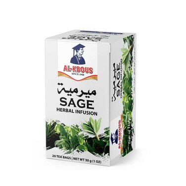 الكبوس شاي أعشاب المريمية 20 كيس 30 جرام