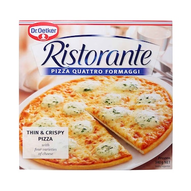 Dr Oetker Ristorante Frozen Pizza Quattro Formaggi 340g
