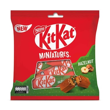 Nestle Kitkat Miniatures With Hazelnut 107g