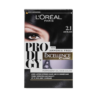 لوريال بروديجي صبغة شعر أسود رمادي 2.1 خالي من الأمونيا