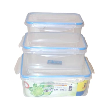 مجموعة صناديق تخزين الطعام 3 قطع