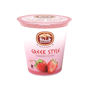 Baladna Strawberry Greek Yoghurt 360g