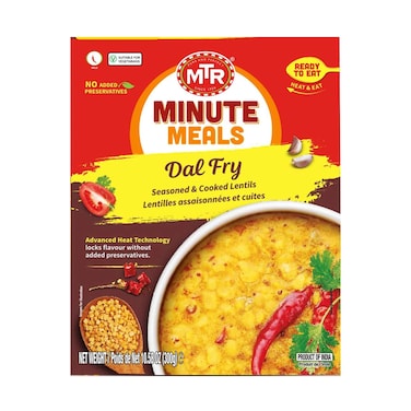 MTR Minute Meals Dal Fry Seasoned &amp; Cooked Lentils 300g