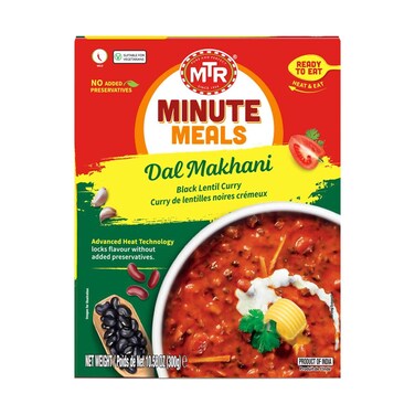 MTR Minute Meals Dal Makhani Black Lentil Curry 300g
