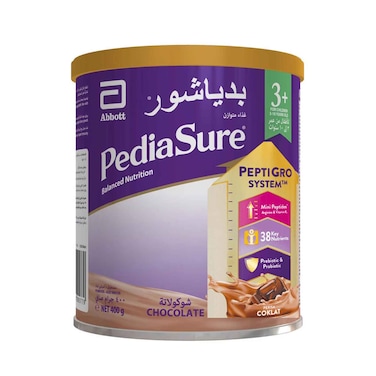 Pediasure Complementary Balanced Nutrition With Chocolate Flavour Stage 3+ For Children 3-10 Years 400g