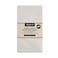 Rankoussi Fitted Bed Sheet Single Bed 100cmx200cmx25cm Off White