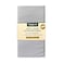 Rankoussi Fitted Bed Sheet Double Size Bed, 180cmx200cmx25cm Light Grey