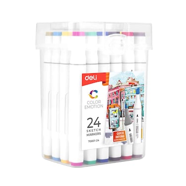 Deli Sketch Marker 24PC