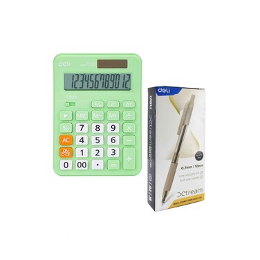 Deli Ballpen+12 Digits Calculator