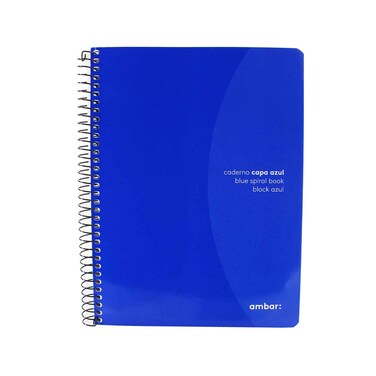 Ambar A5 Spiral Notebook 80 Sheet Assorted