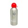Water Bottle Stainless Steel With Cap Red 0.6L