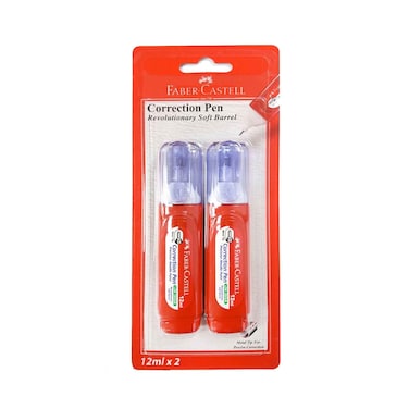 Faber Castell  Correction Pen 12ml 2PC