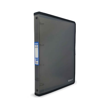 Maxi A4 Ring Binder With 4Ring Transparent Black
