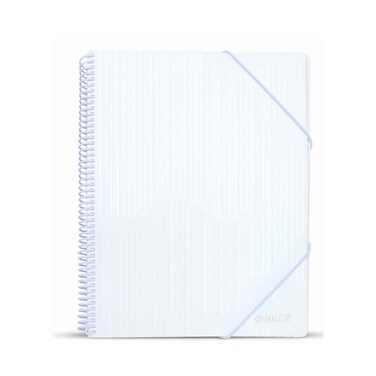 Maxi Spiral Data Notebook  White