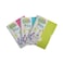 We Write 3 Subject Ruled Notebook B5 120 Sheets Assorted
