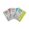 We Write 3 Subject Ruled Notebook A5 120 Sheets Assorted
