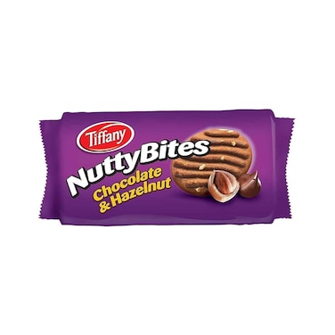 Tiffany Nutty Bites Chocolate &amp; Hazelnut Biscuit 72g