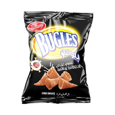 Tiffany Bugles Smokin' Barbeque Corn Snacks 75g