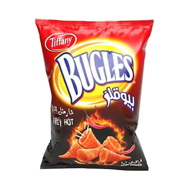 Tiffany Bugles Firey Hot 125g