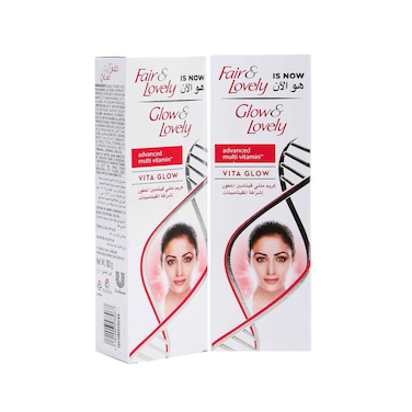 Glow &amp; Lovely Advanced Multi Vitamin Face Cream 100gx2 Pieces