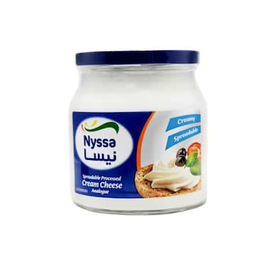 Nyssa Spreadable Processed Cream Cheese 500g