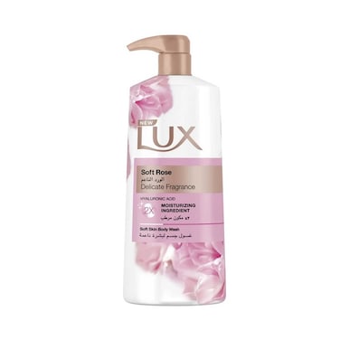 غسول الجسم المرطب من لوكس، الورد الناعم، 700 مل