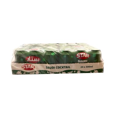Star Saudi Carbonated Drink 300mlx24 Pieces