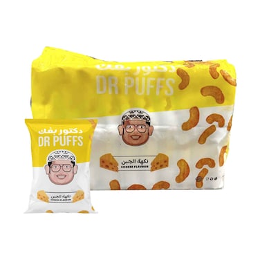 Dr Puffs Cheese Flavour Puffed 18gx20 Pieces